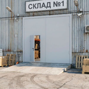 Ворота складские противопожарные EI-60