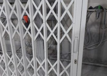 Решетки раздвижные для помещений КПП г. Ростов-на-Дону
